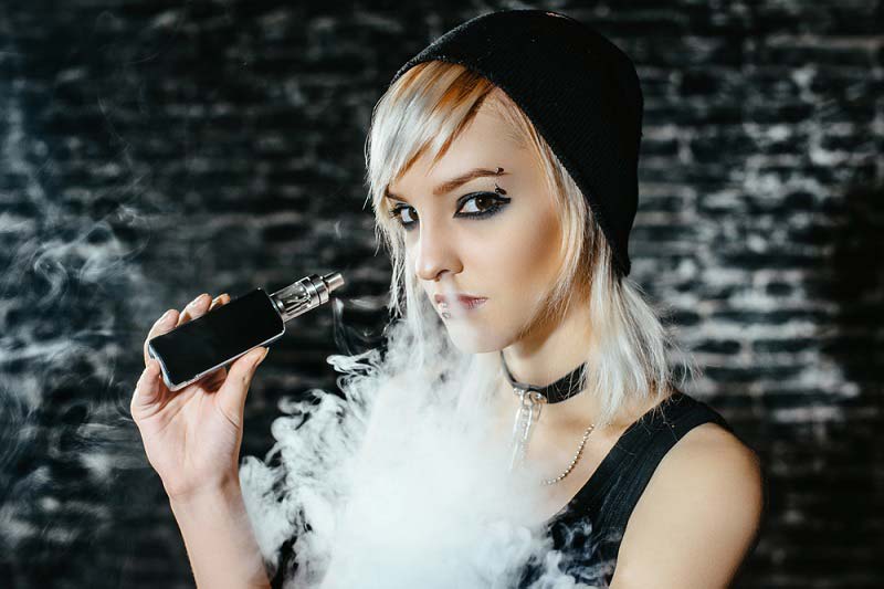 e-cigi porlasztó