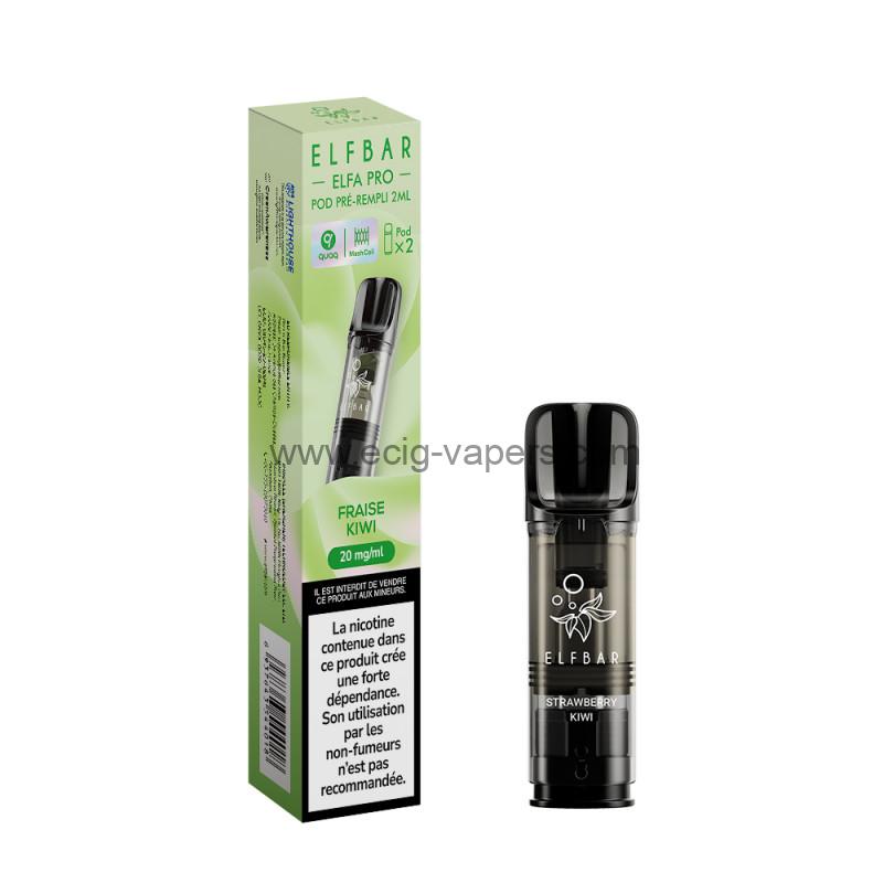 Elf Bar Elfa Pro Fraise Kiwi 2ML 20MG
